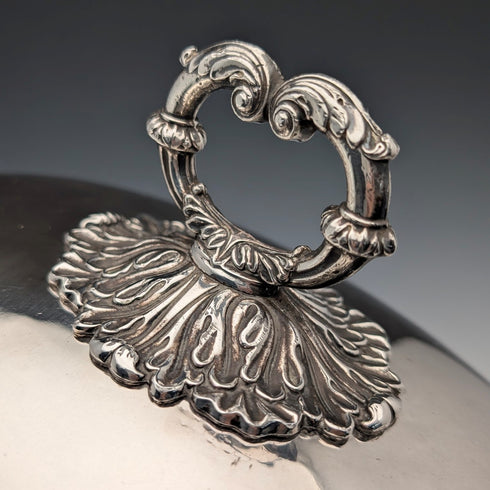1810年頃 英国アンティーク オールドシェフィールドプレート製 クロッシュ